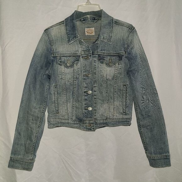 Levi Strauss & Co.  Women's Button Up Jean Jacket - Picture 1 of 8